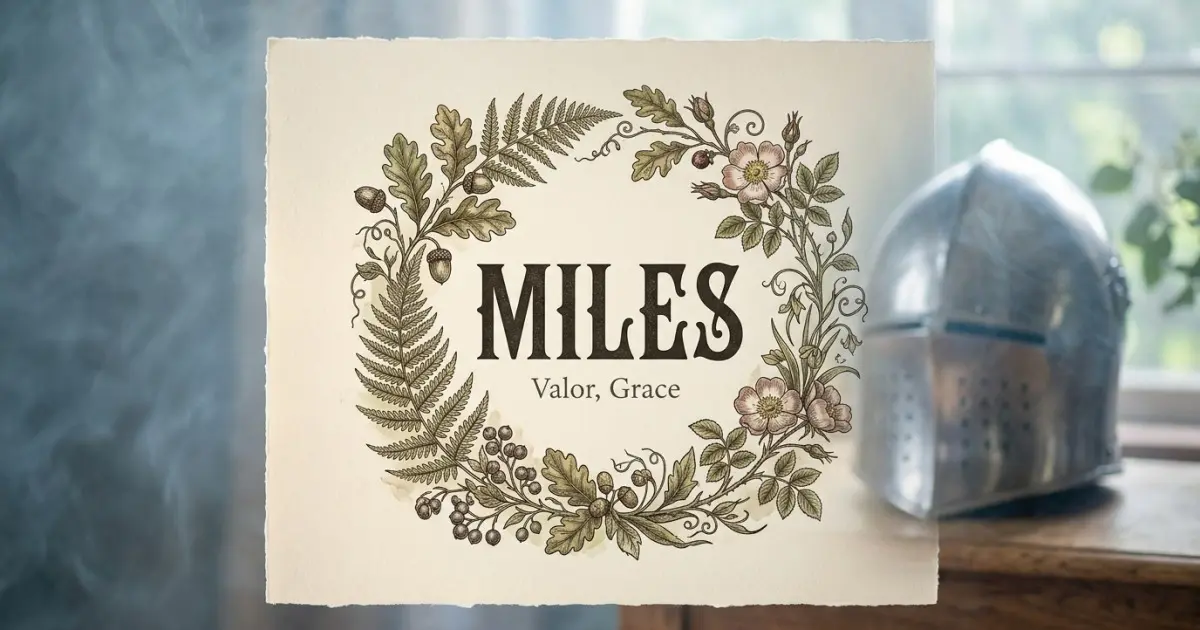 Miles meaning themes: valor, grace