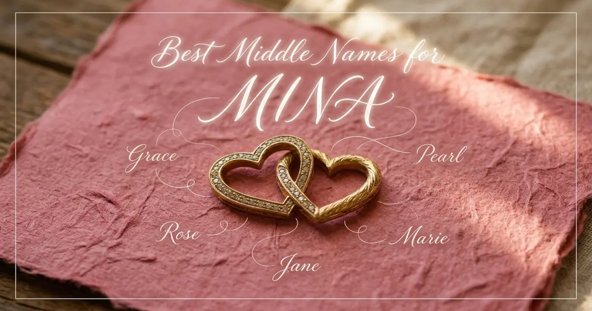 Best middle names for Mina