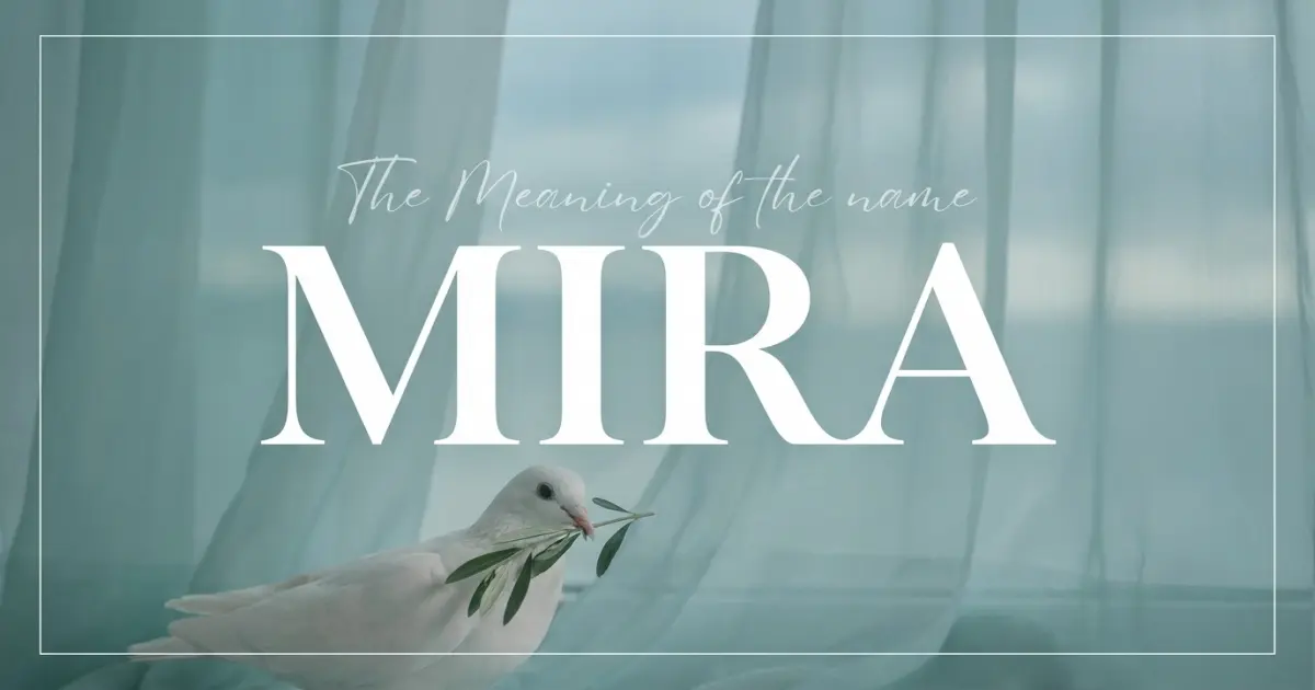 Mira name meaning