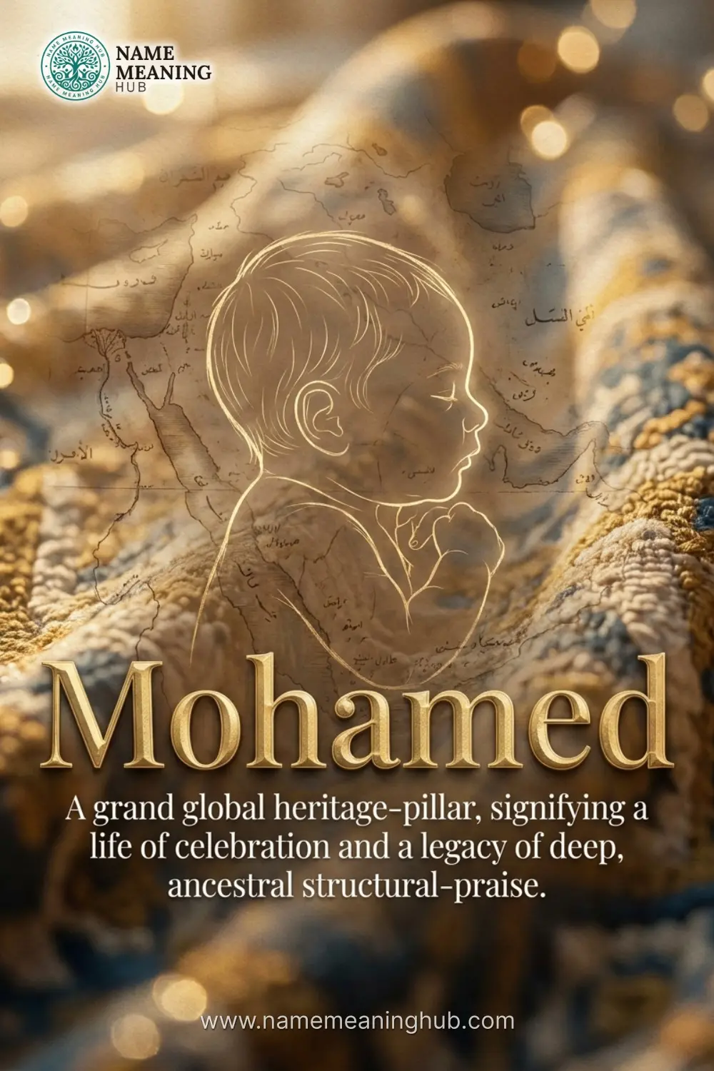 Meaning of the name Mohamed: A grand global heritage-pillar, signifying a life of celebration and a legacy of deep, ancestral structural-praise.
