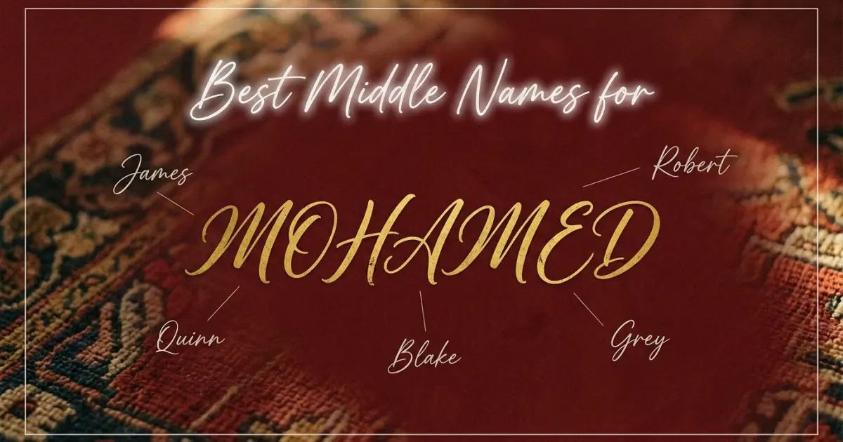Best middle names for Mohamed