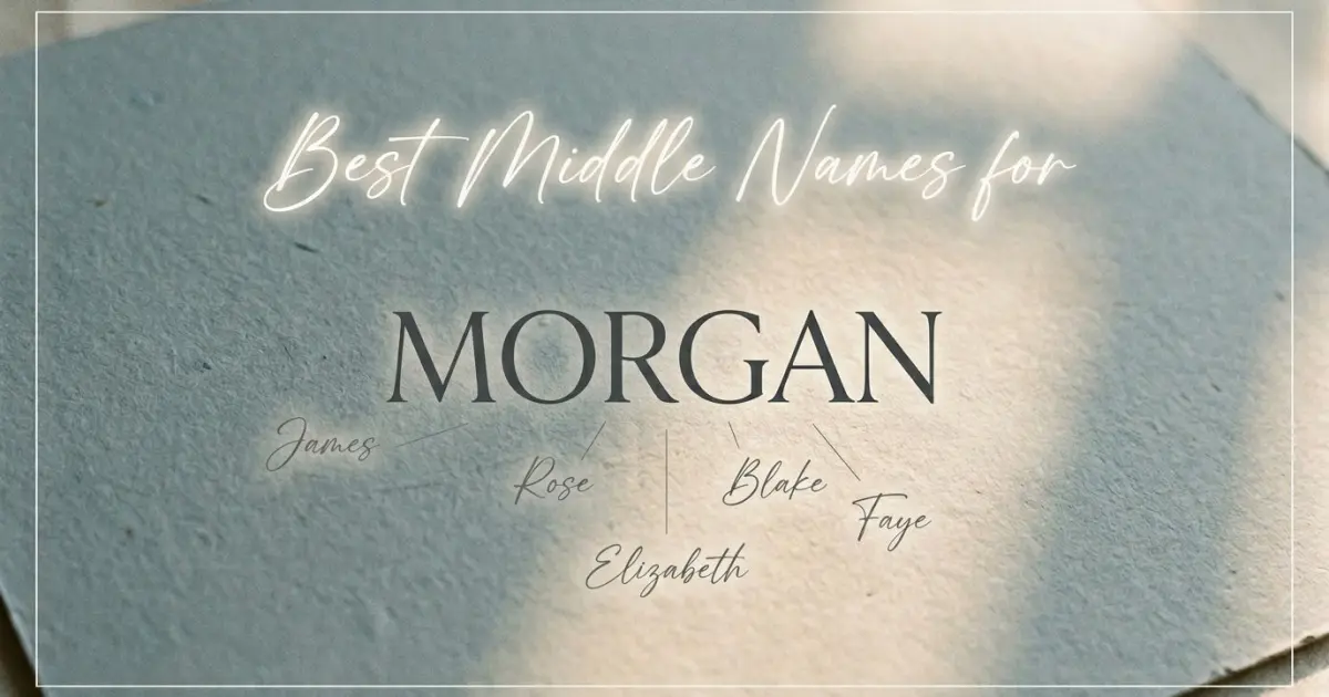 Best middle names for Morgan