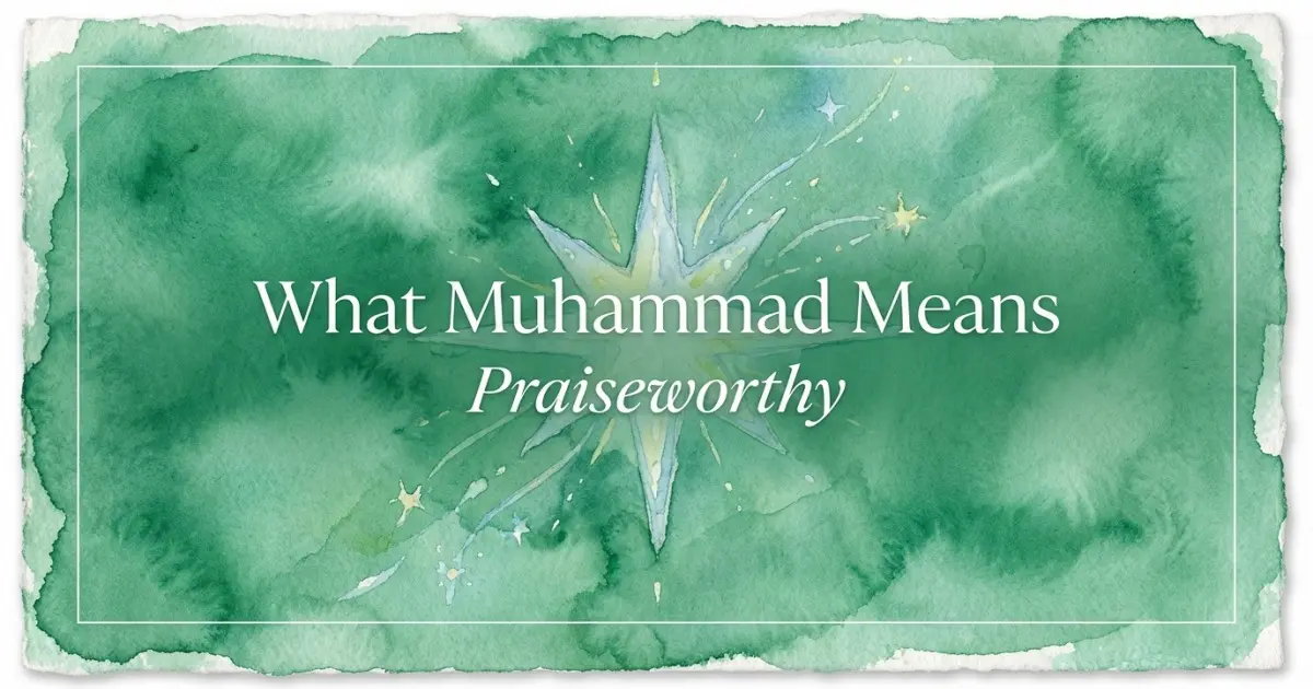What Muhammad Means