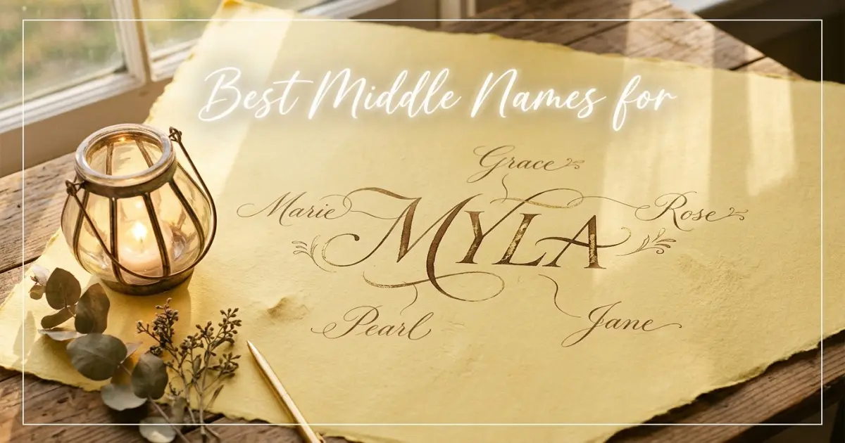 Best middle names for Myla