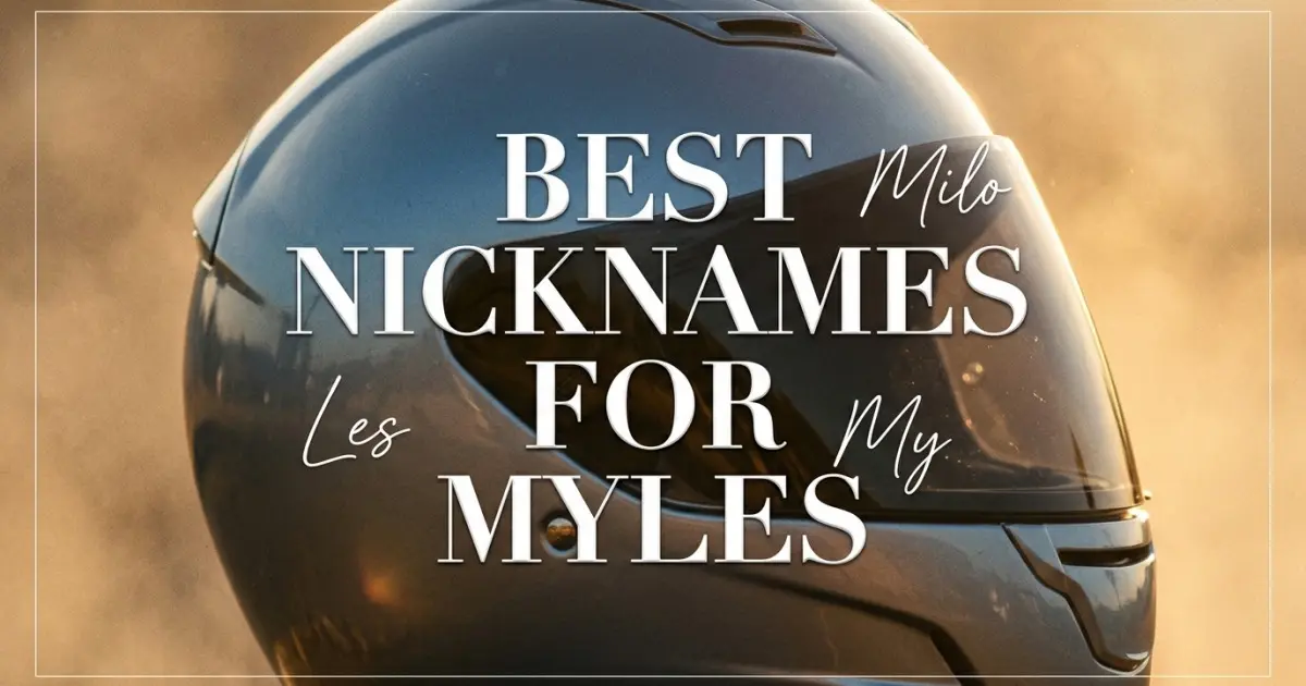 Nicknames for Myles