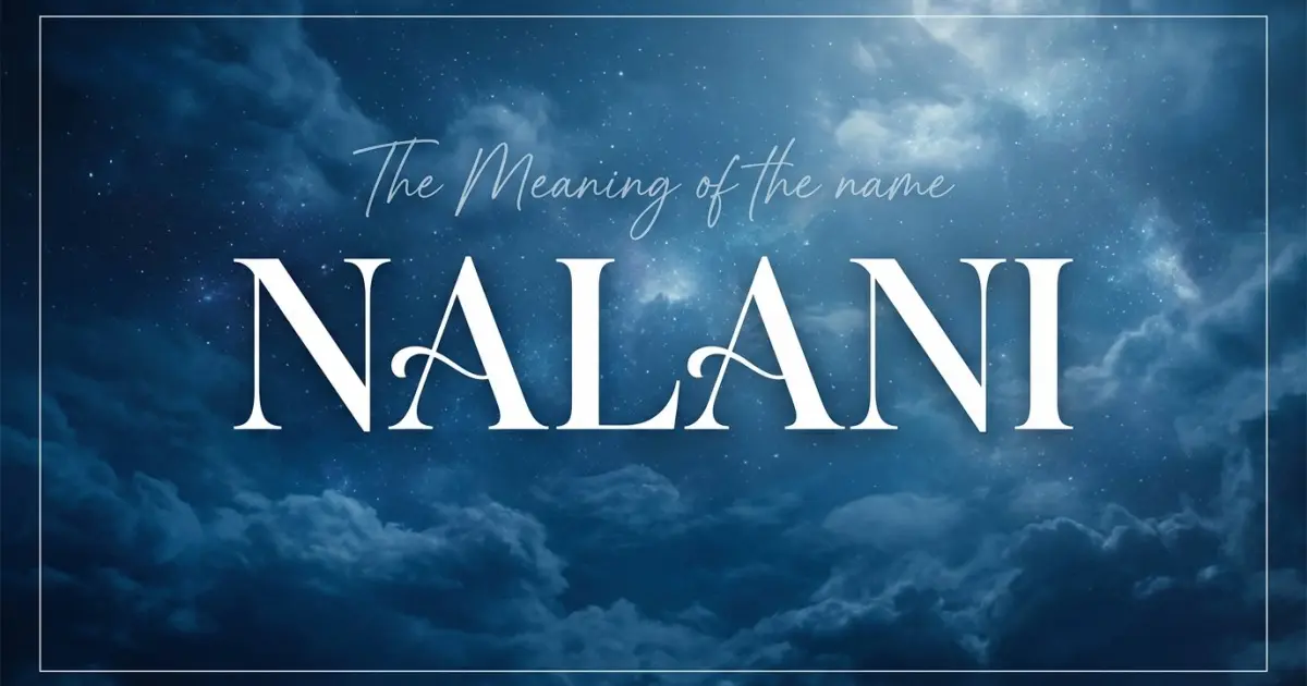Nalani name meaning