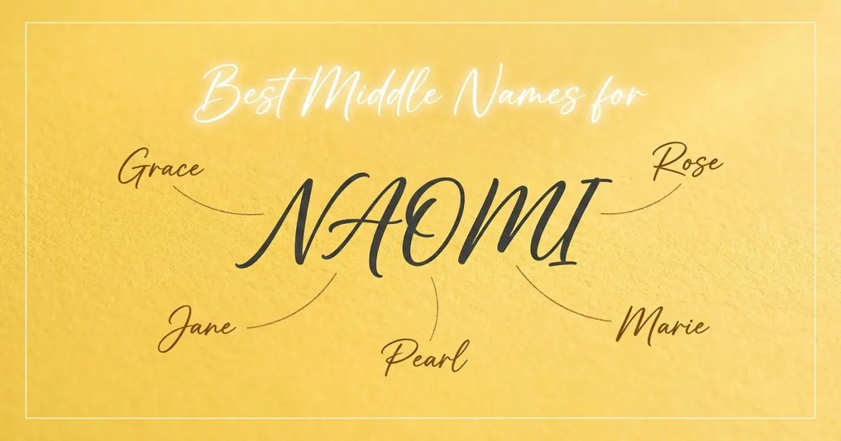 Best middle names for Naomi