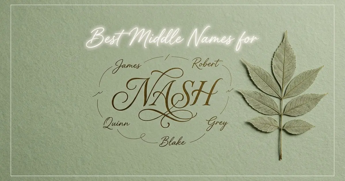 Best middle names for Nash