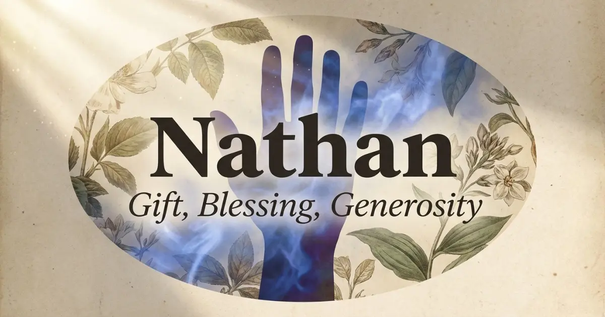 Nathan meaning themes: gift, blessing, generosity