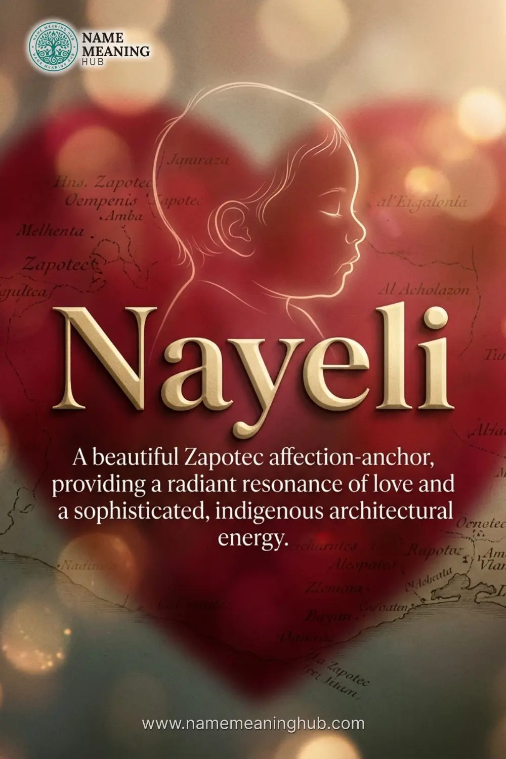 Meaning of the name Nayeli: A beautiful Zapotec affection-anchor, providing a radiant resonance of love and a sophisticated, indigenous architectural energy.