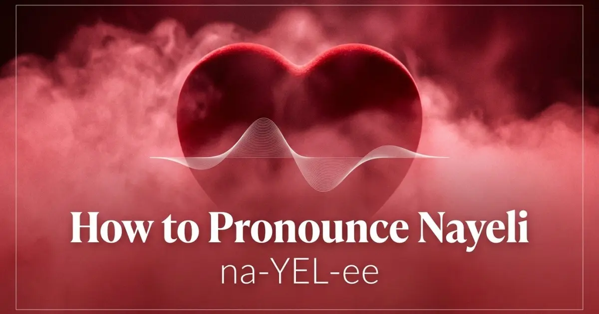 How to pronounce Nayeli