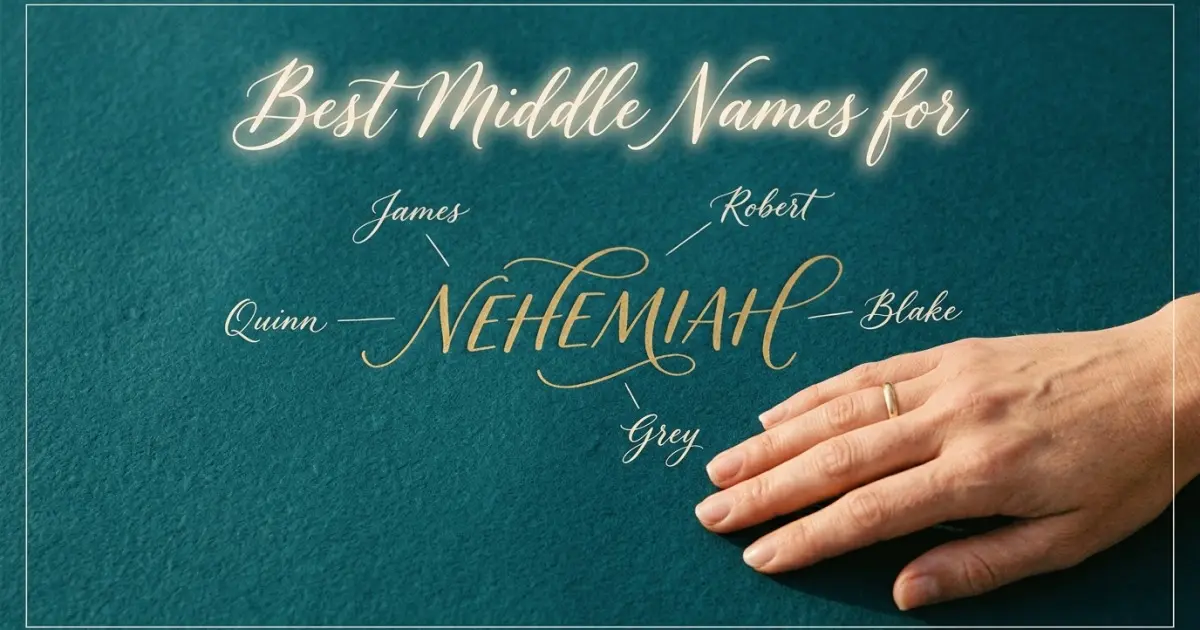 Best middle names for Nehemiah