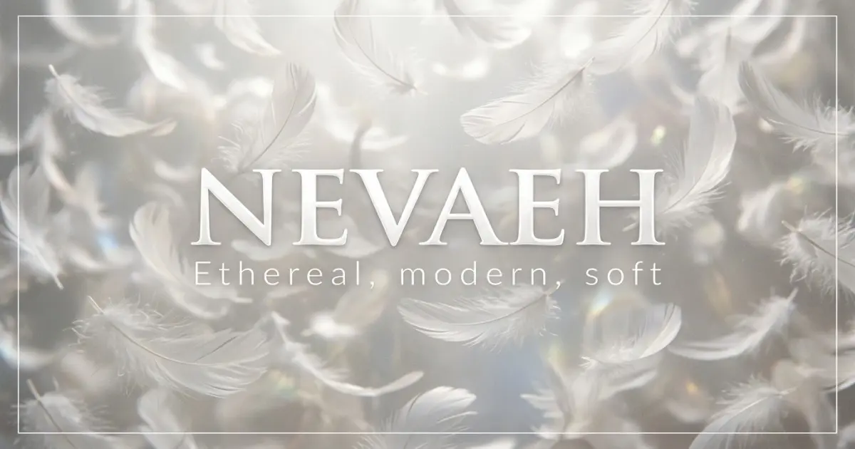 Nevaeh Name Vibe