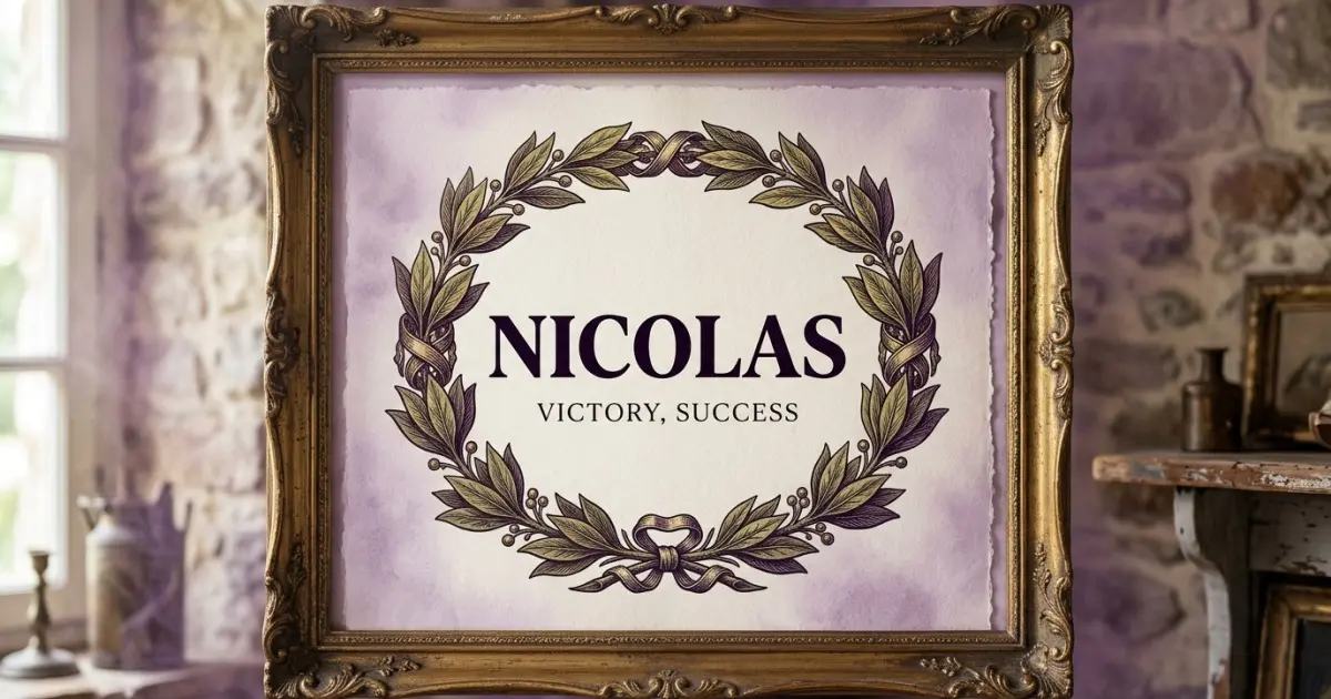 Nicolas meaning themes: victory, success