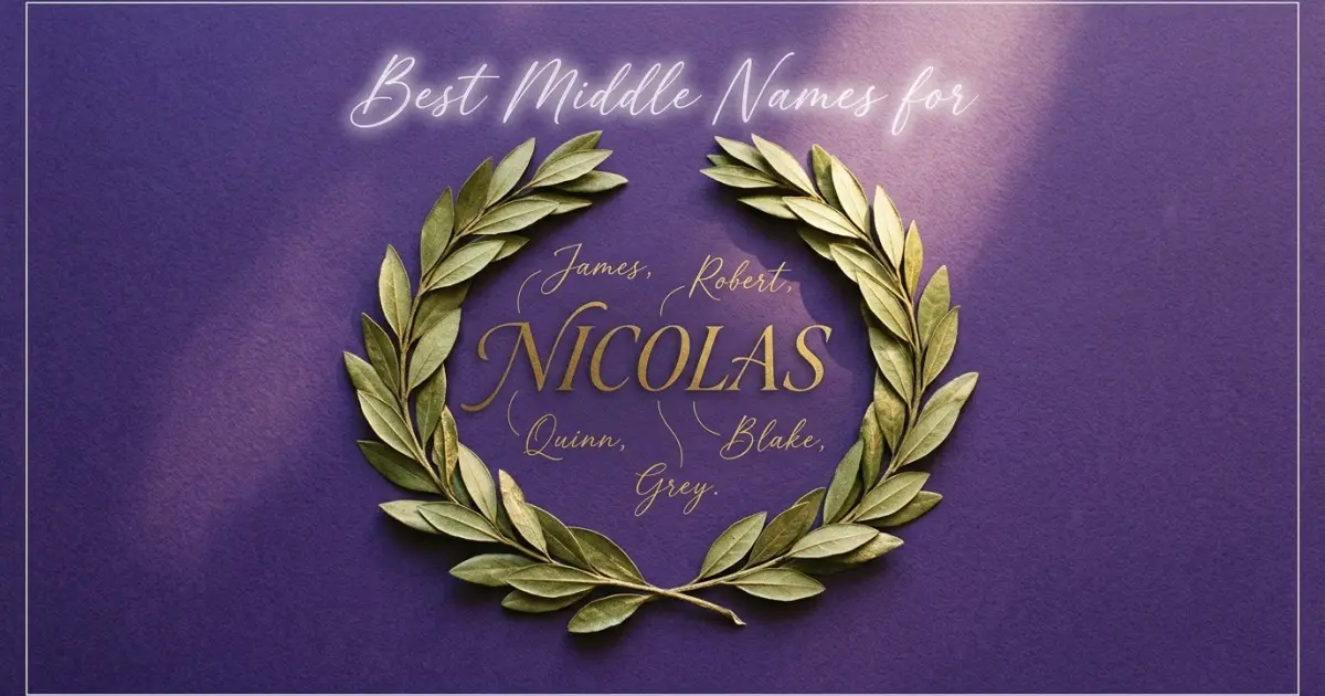 Best middle names for Nicolas