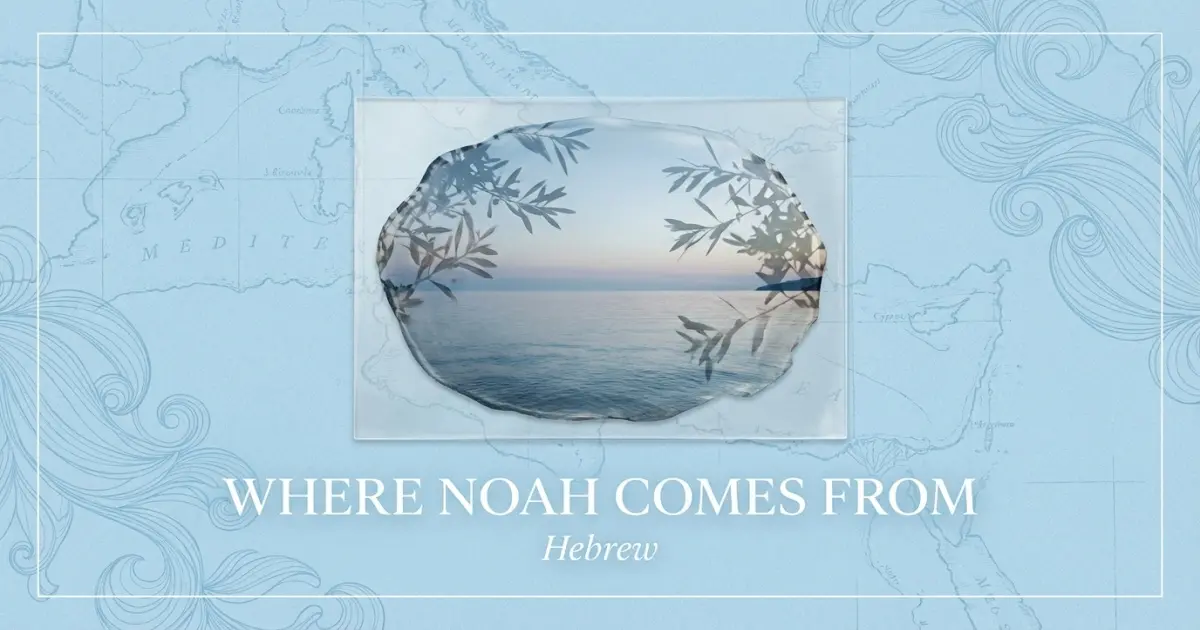 Where Noah Comes From