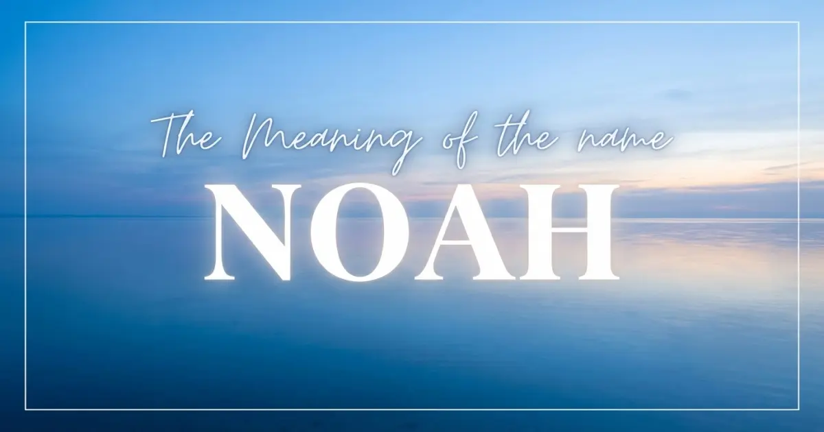Noah name meaning