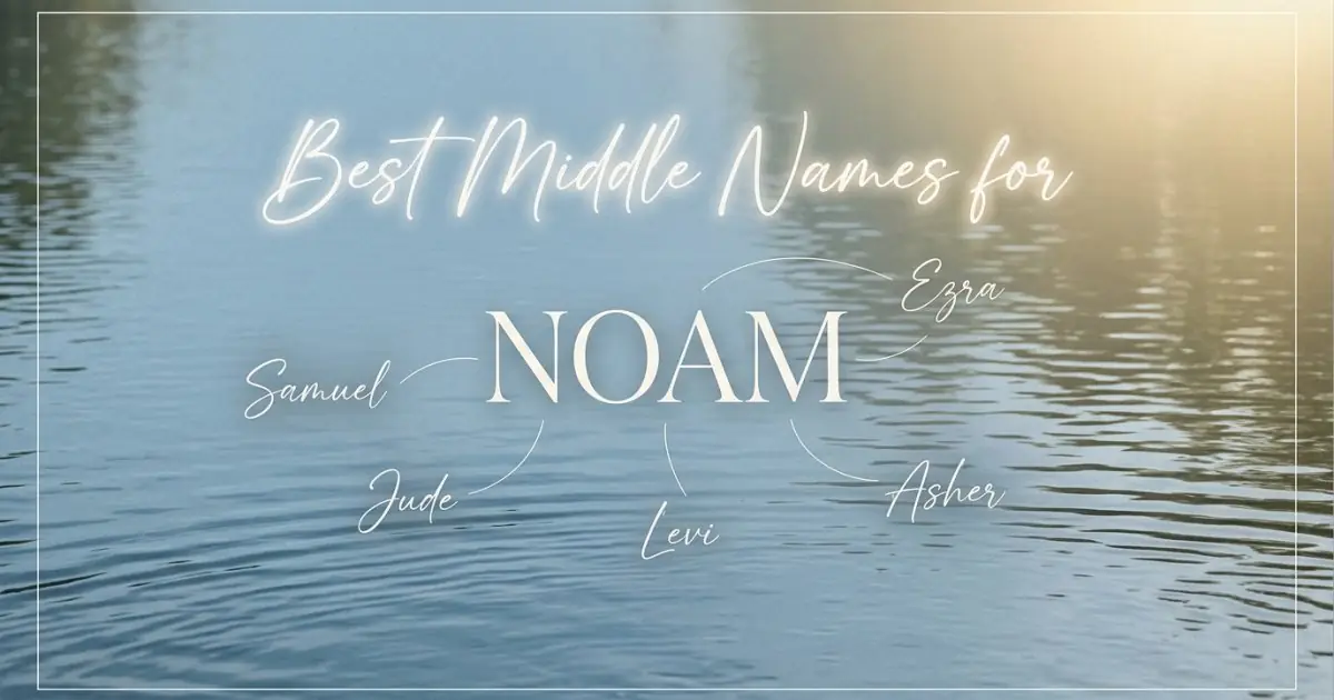 Best middle names for Noam