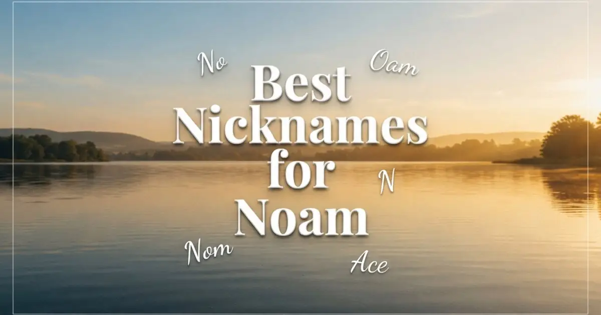 Nicknames for Noam