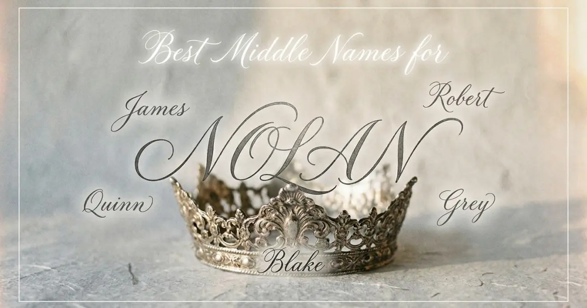 Best middle names for Nolan