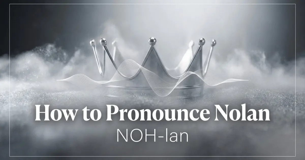 How to pronounce Nolan