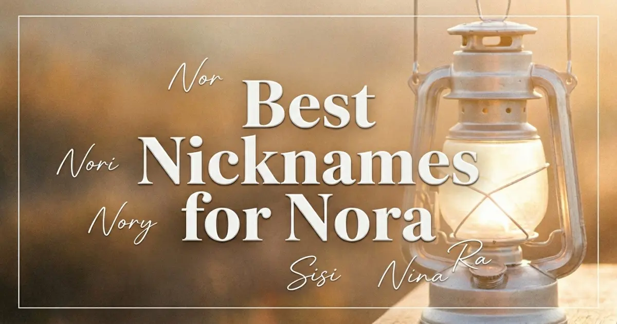Nicknames for Nora
