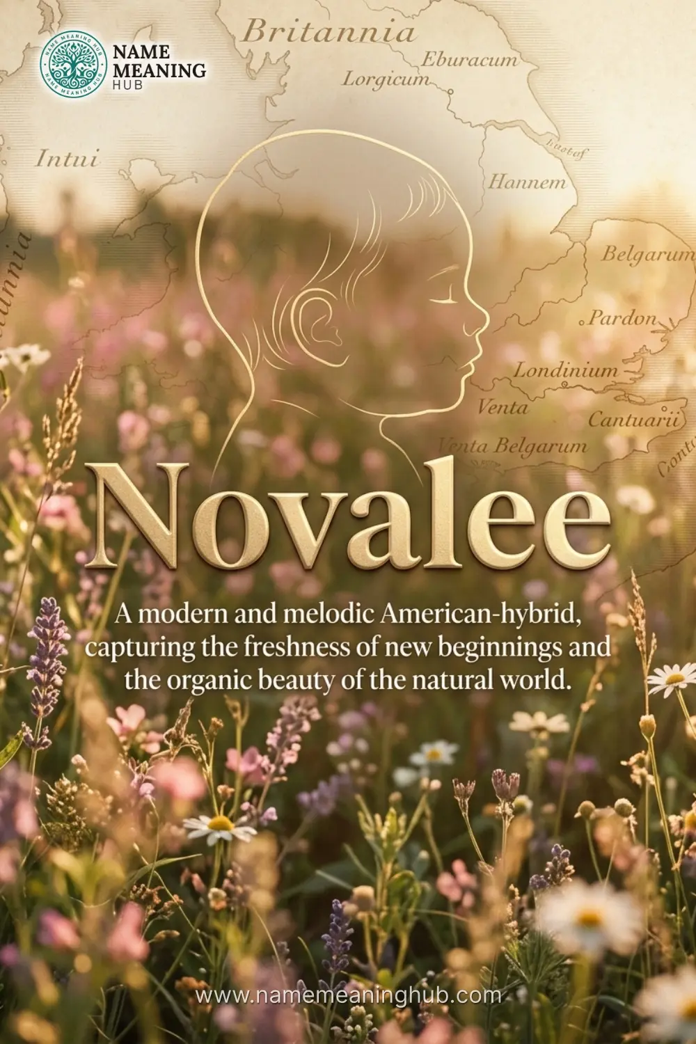 Meaning of the name Novalee: A modern and melodic American-hybrid, capturing the freshness of new beginnings and the organic beauty of the natural world.