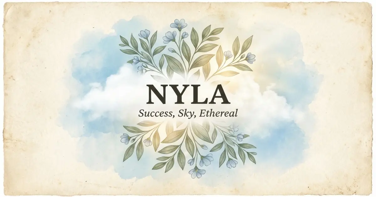 Nyla meaning themes: success, sky, ethereal