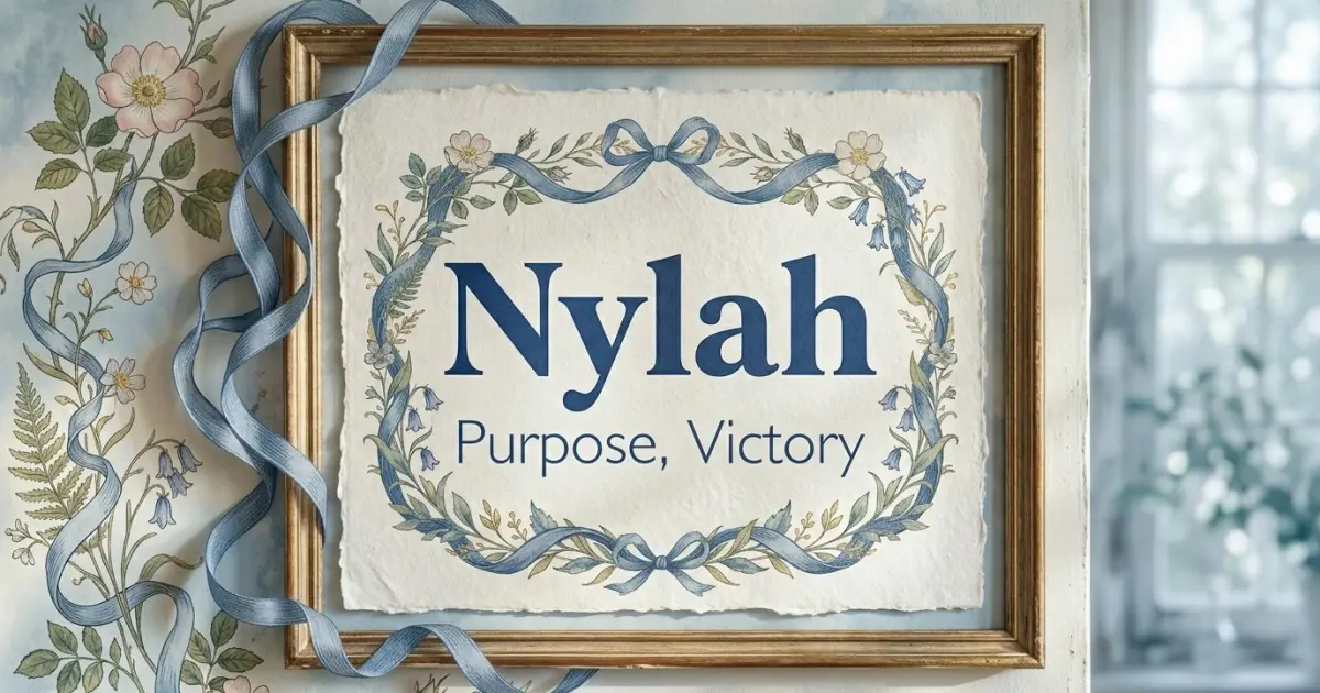 Nylah meaning themes: purpose, victory