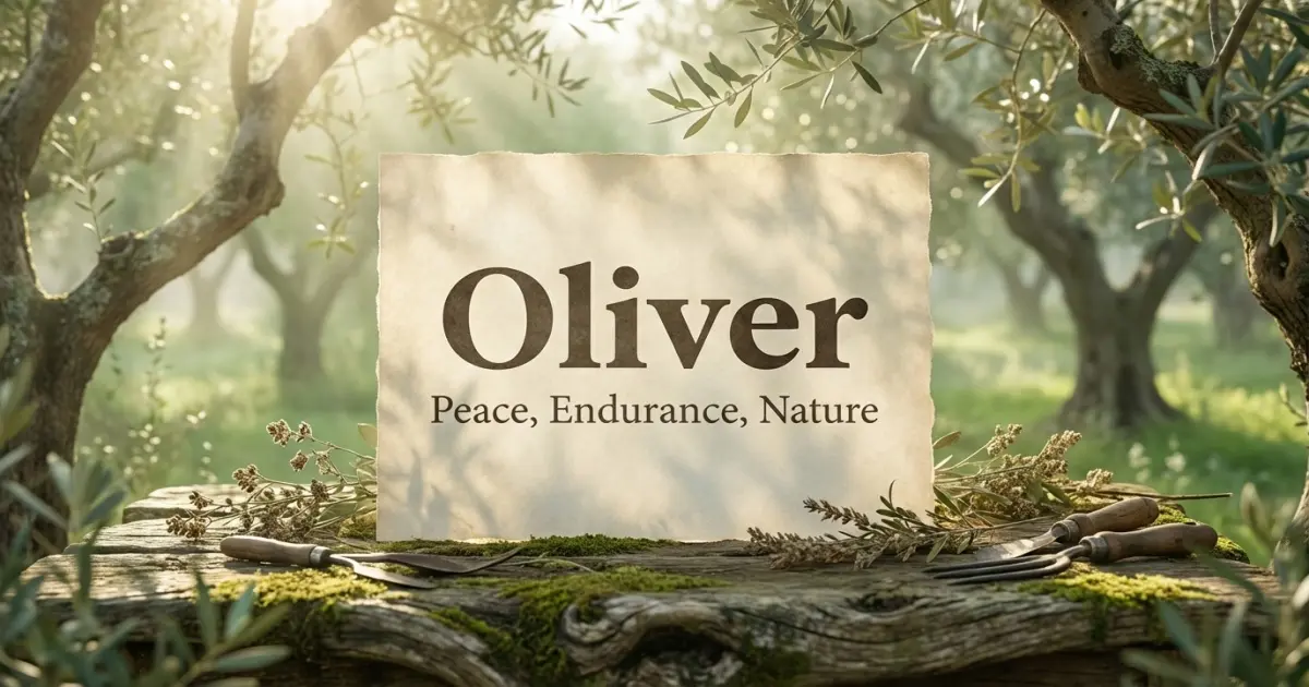 Oliver Meaning Themes