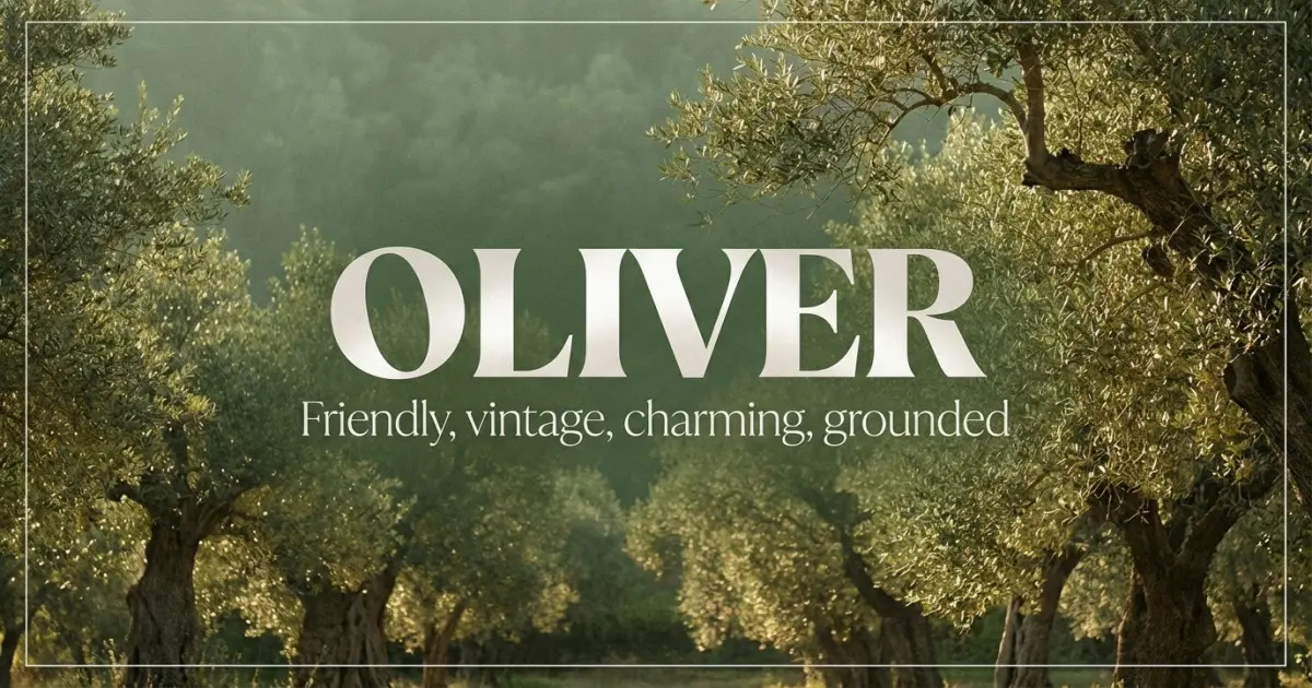 Oliver Name Vibe
