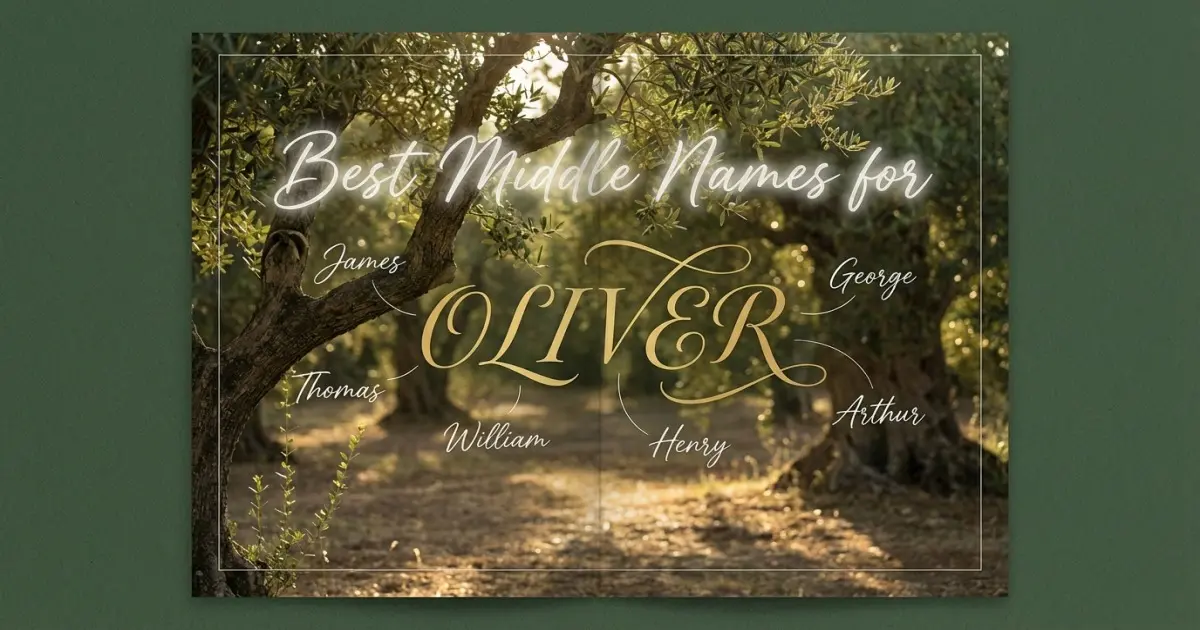 Best middle names for Oliver