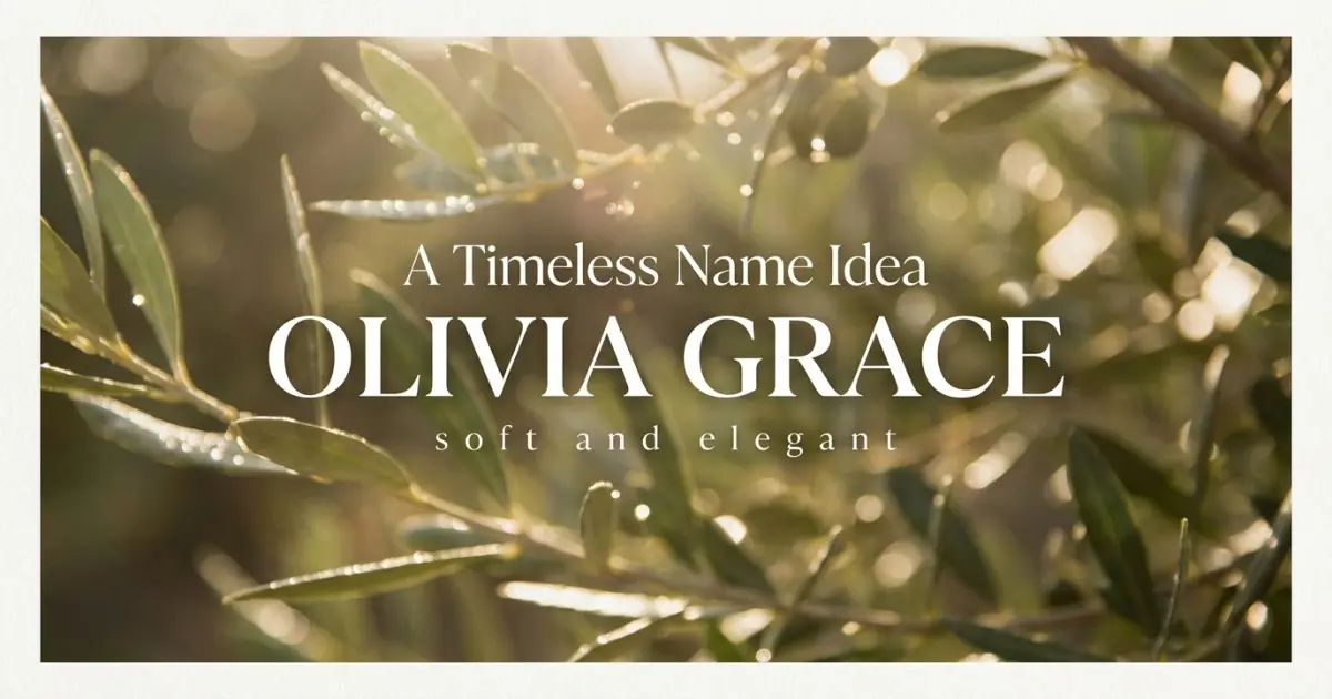Timeless Middle Name Idea For Olivia