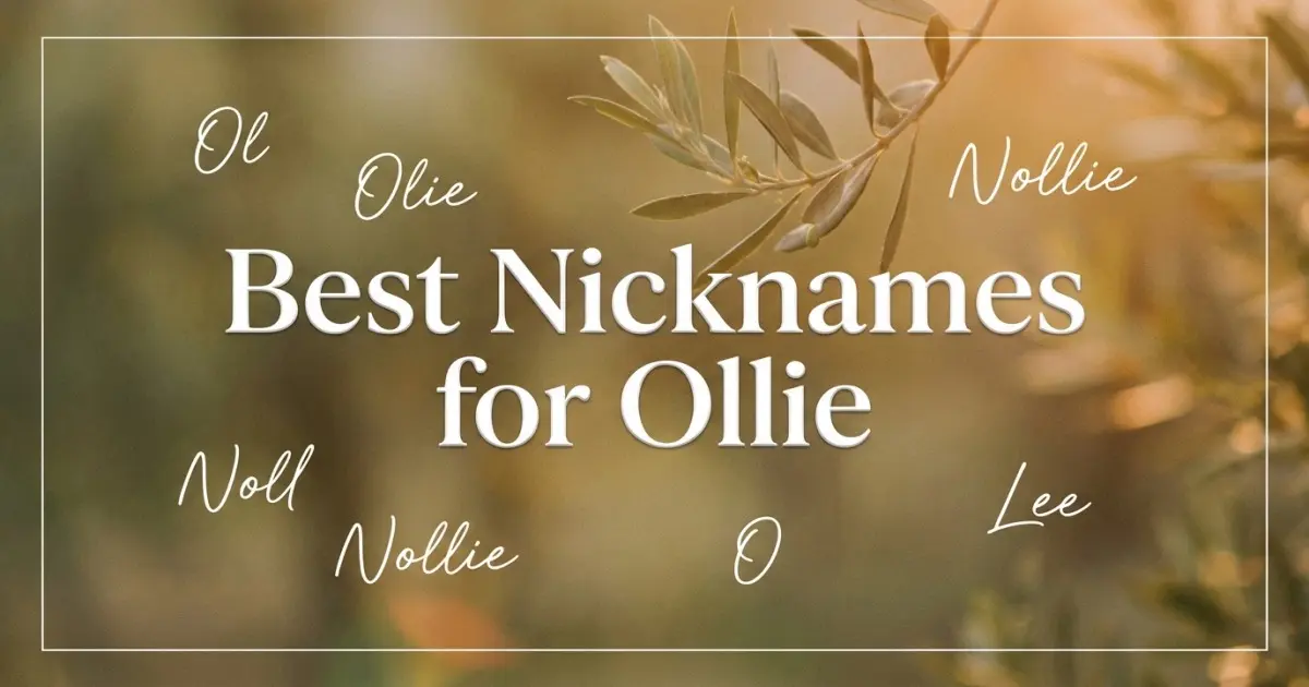 Nicknames for Ollie