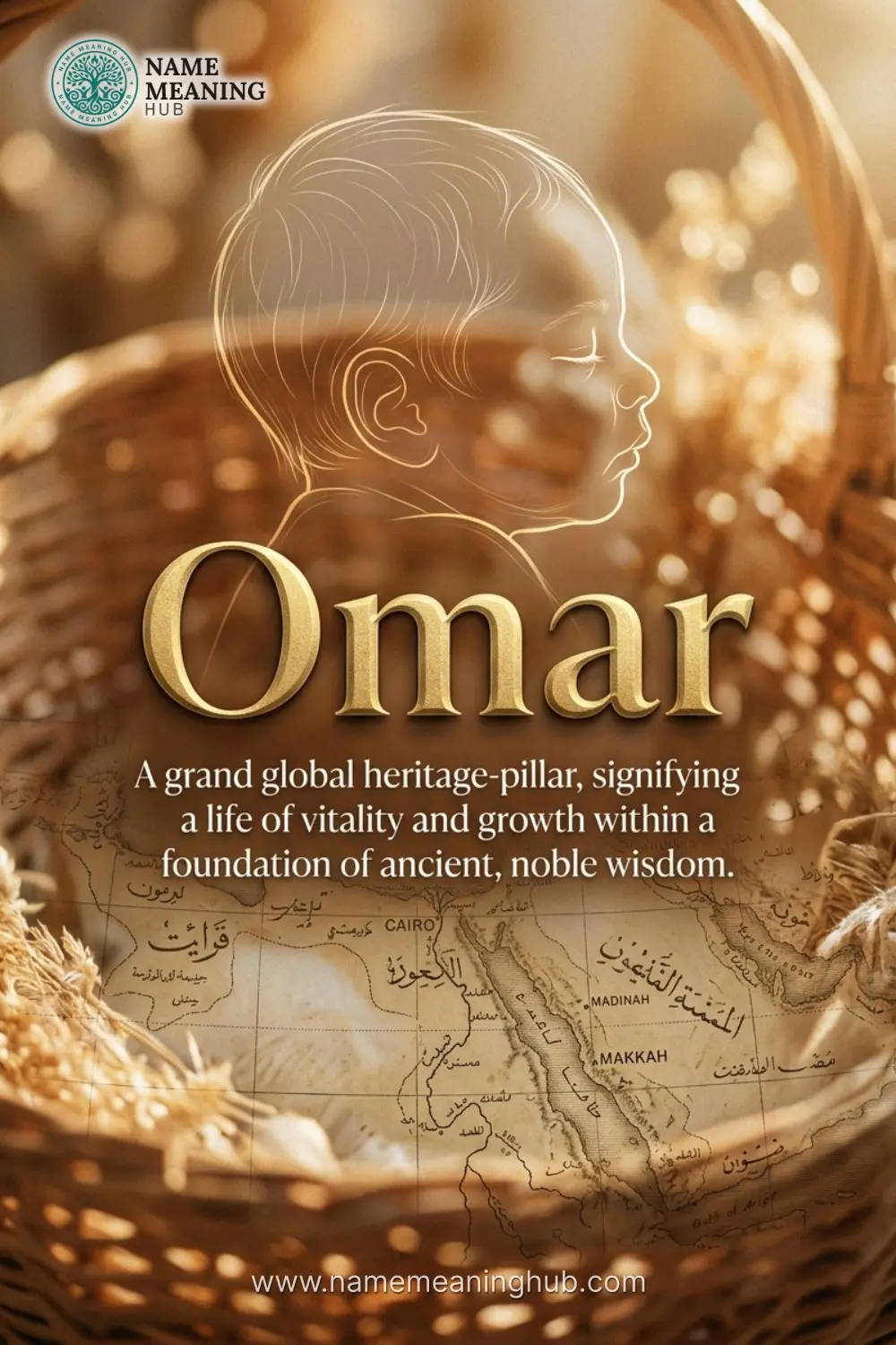 Meaning of the name Omar: A grand global heritage-pillar, signifying a life of vitality and growth within a foundation of ancient, noble wisdom.