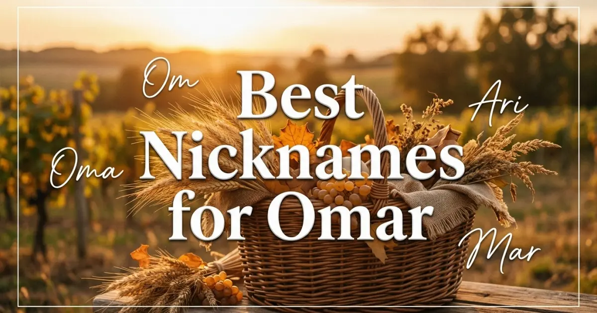 Nicknames for Omar