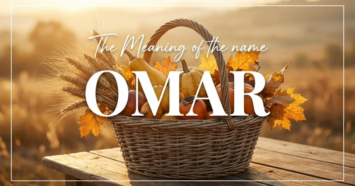 Omar name meaning