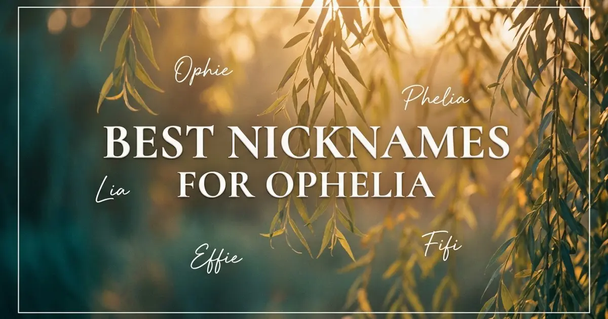 Nicknames for Ophelia