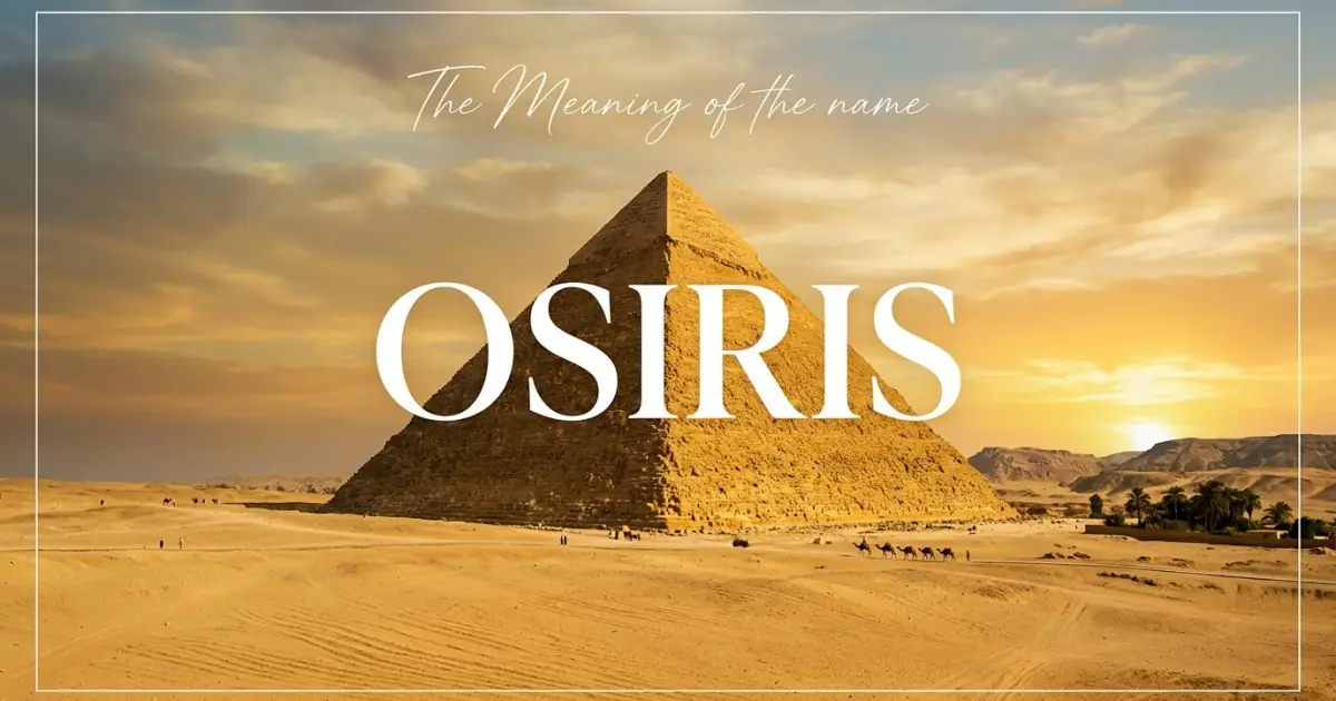 Osiris name meaning