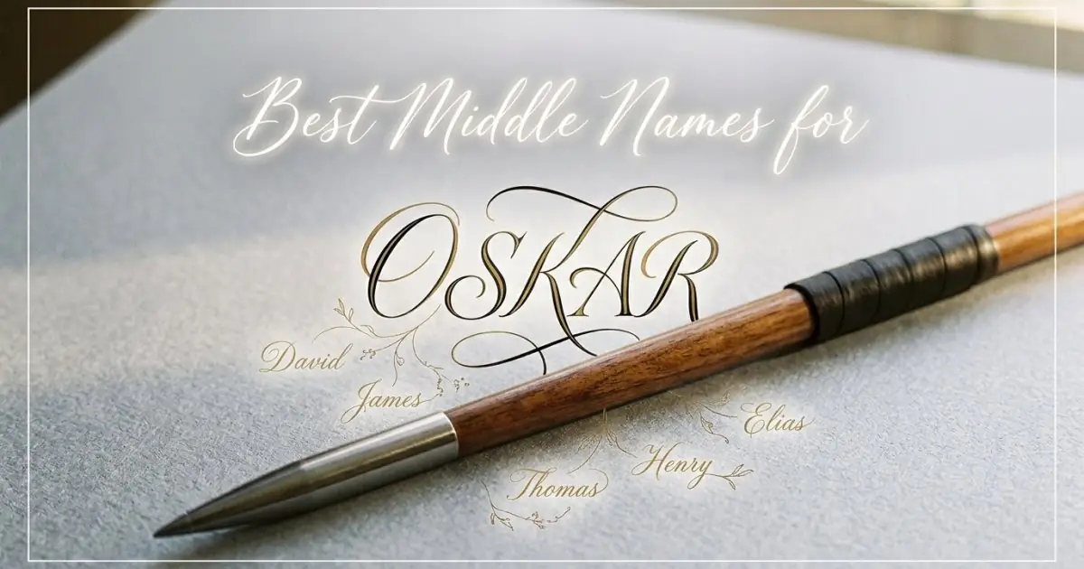 Best middle names for Oskar