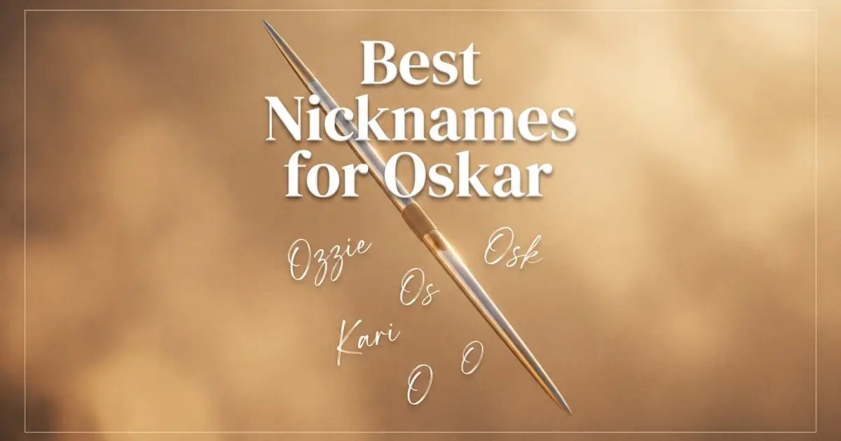 Nicknames for Oskar