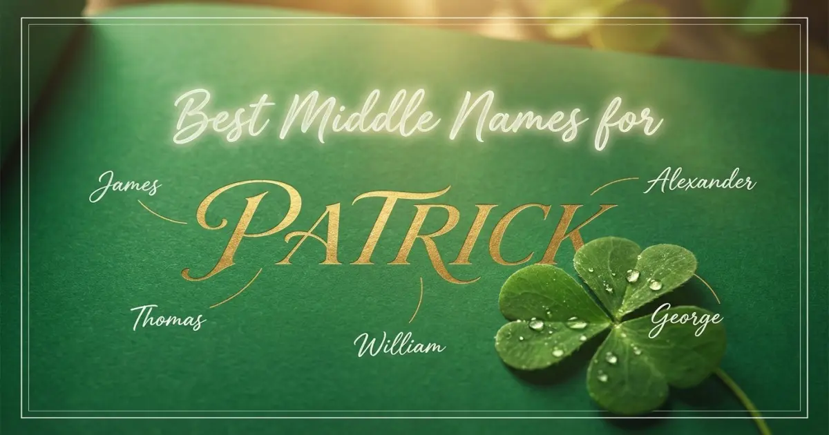 Best middle names for Patrick