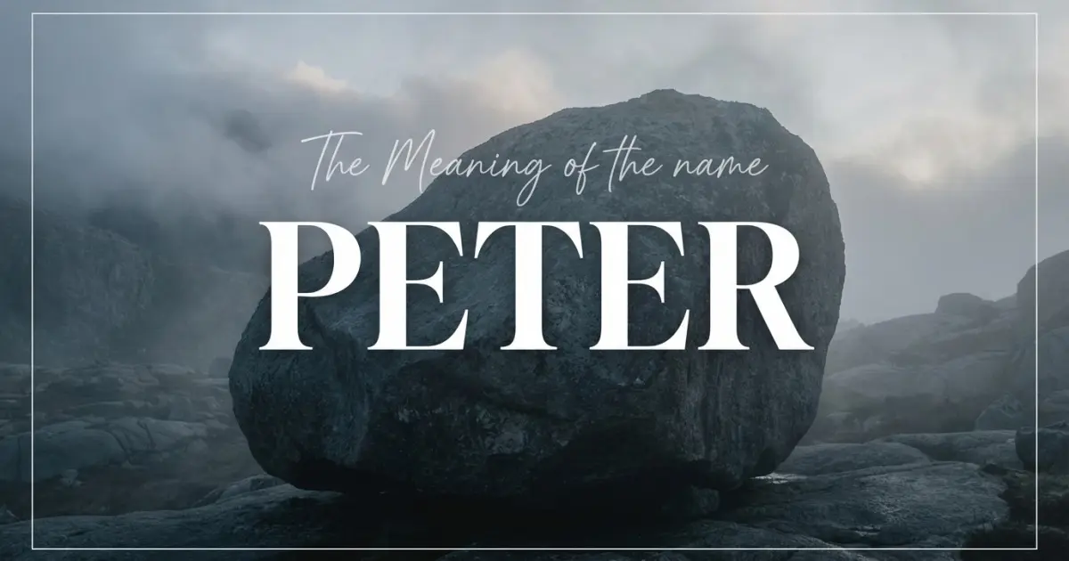 Peter name meaning