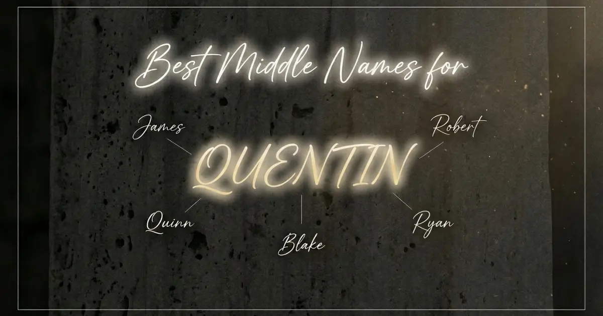 Best middle names for Quentin