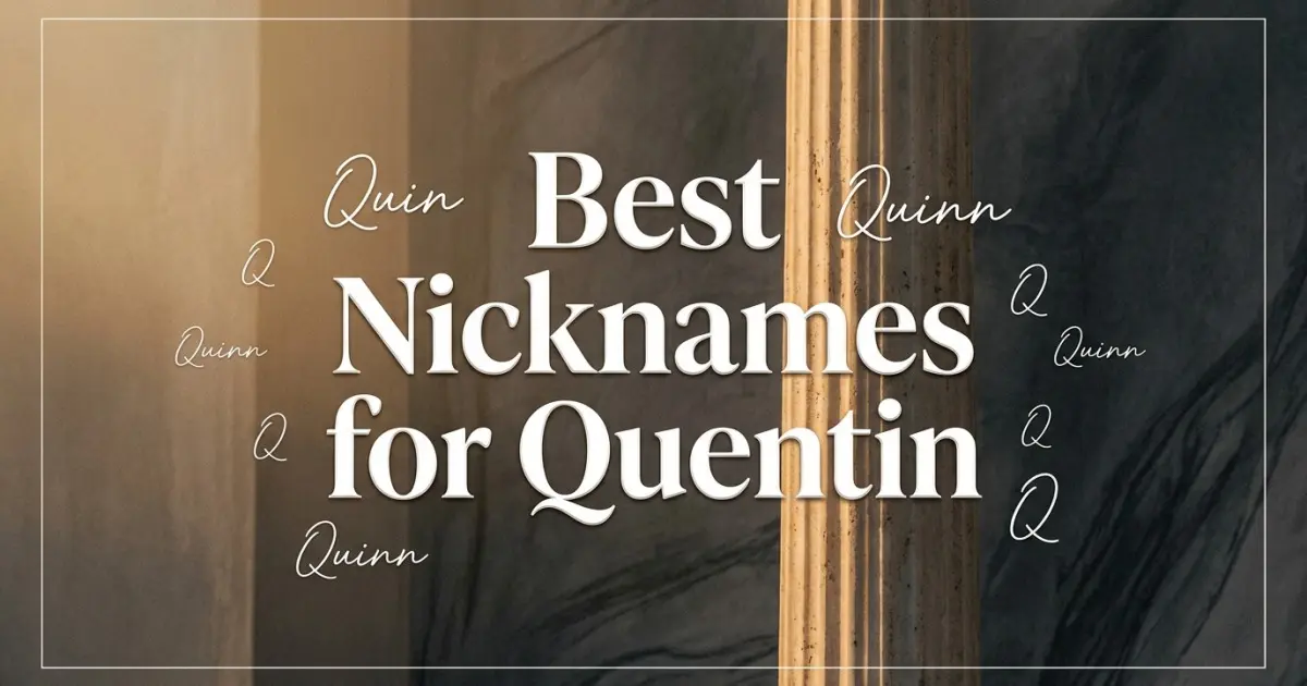 Nicknames for Quentin
