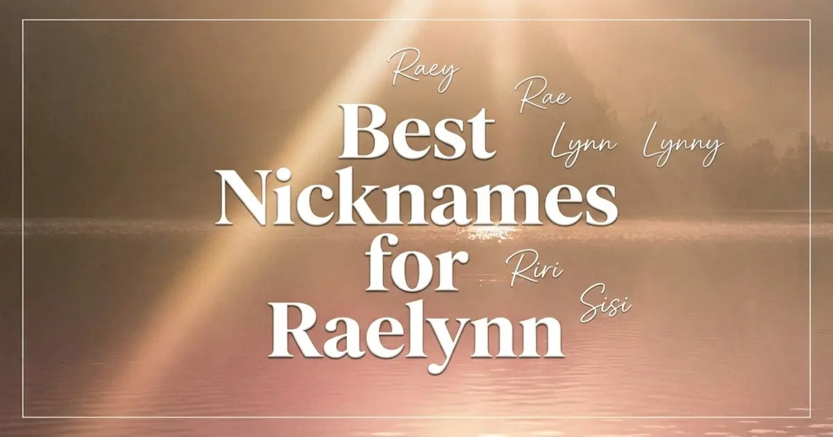 Nicknames for Raelynn