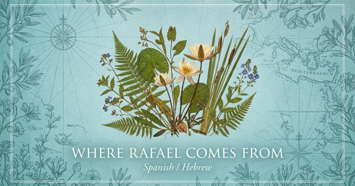 The name Rafael comes from: Spanish / Hebrew