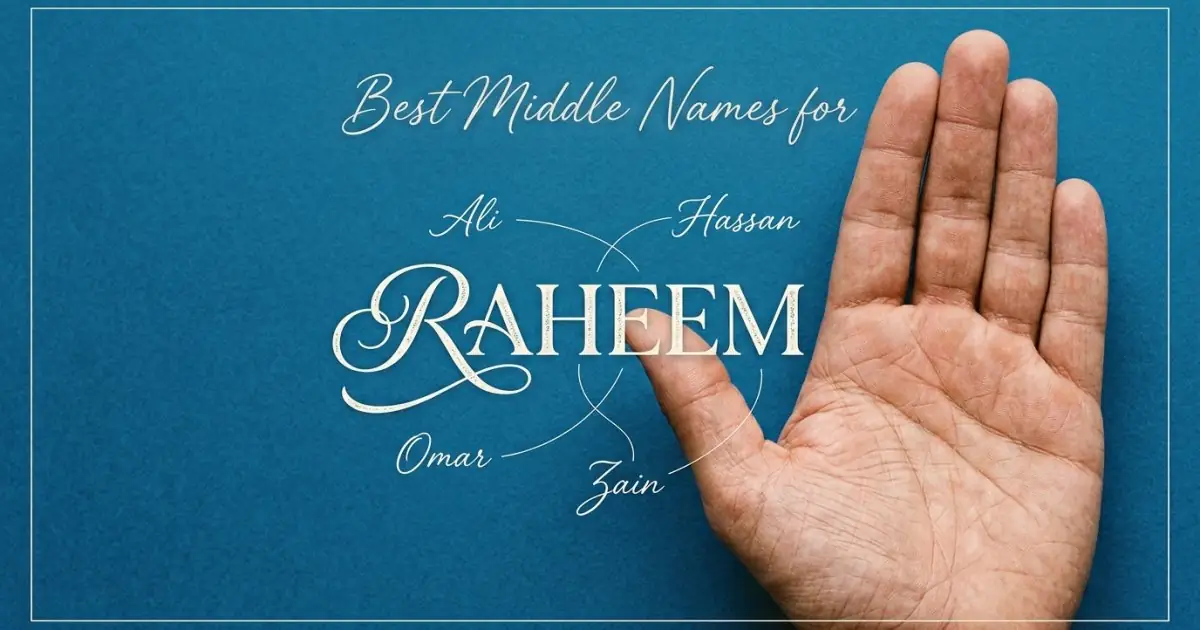 Best middle names for Raheem