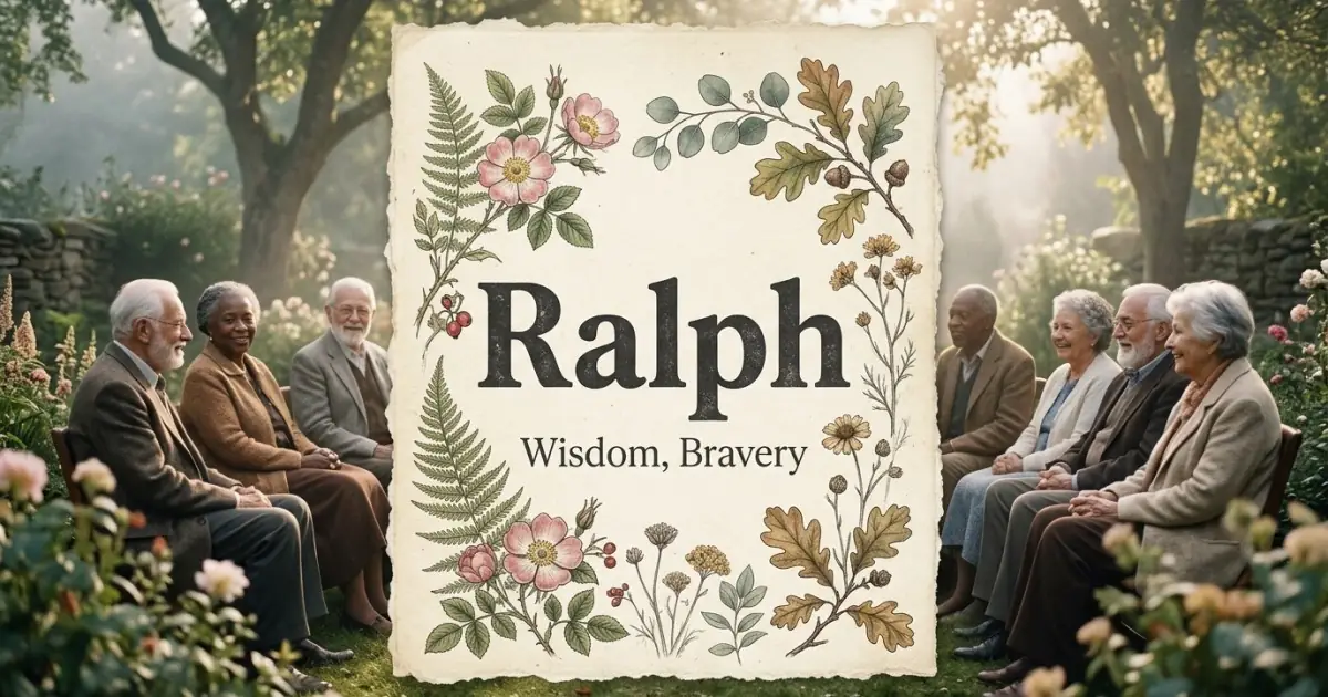 Ralph meaning themes: wisdom, bravery
