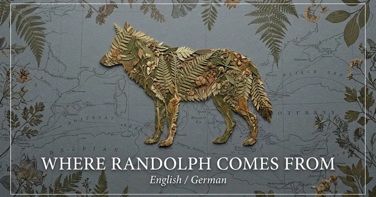 The name Randolph comes from: English / German